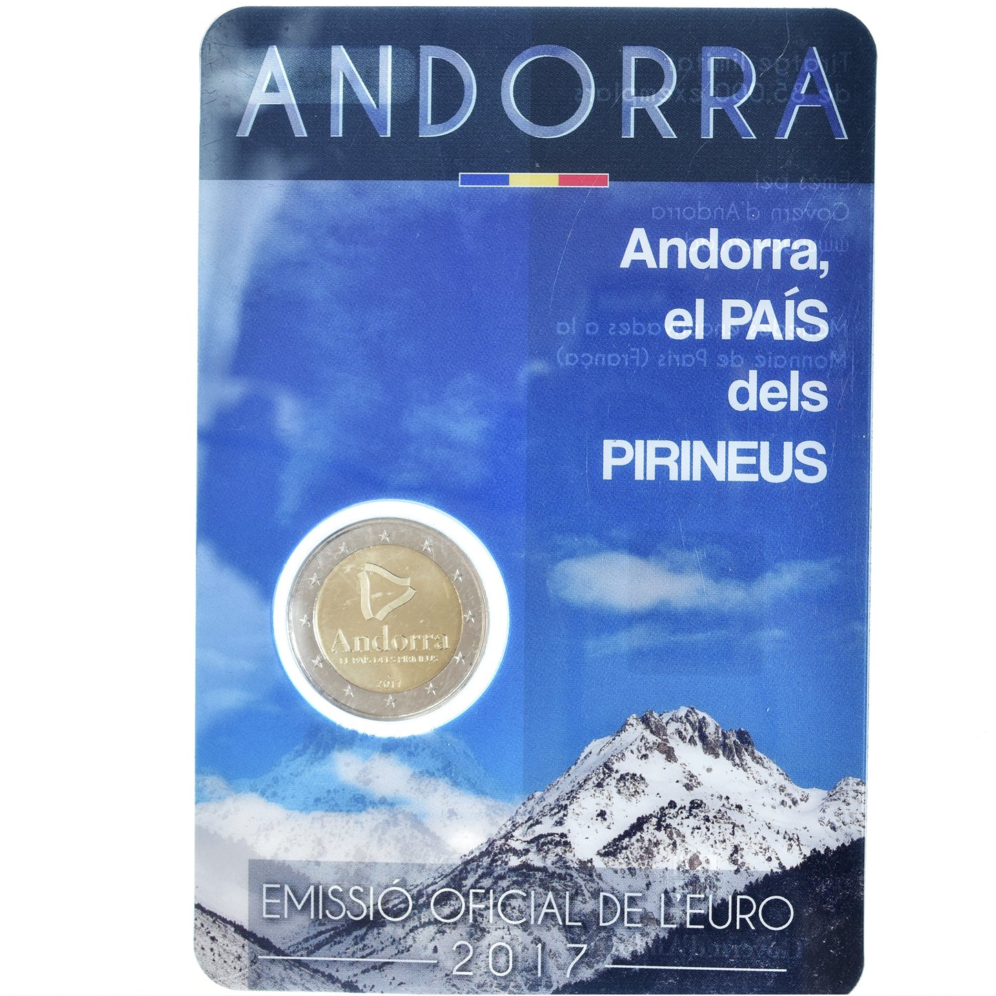 Andorra, 
  
  2 euró, 
  
  Pireneusok