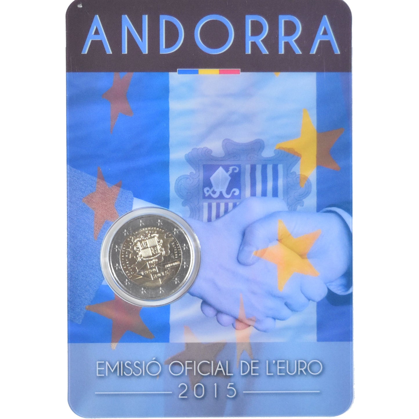 Andorra, 
  
  2 euró, 
  
  Douaniers megegyezik