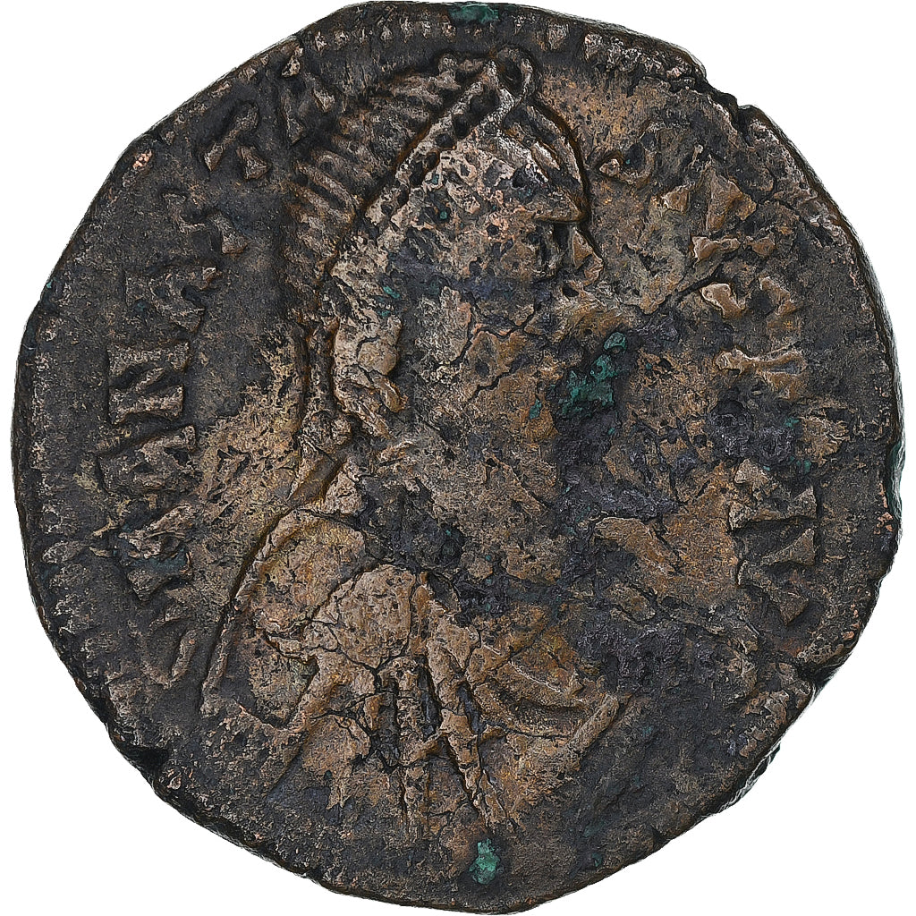 Anastasius I, 
  
  Follis, 
  
  491-518