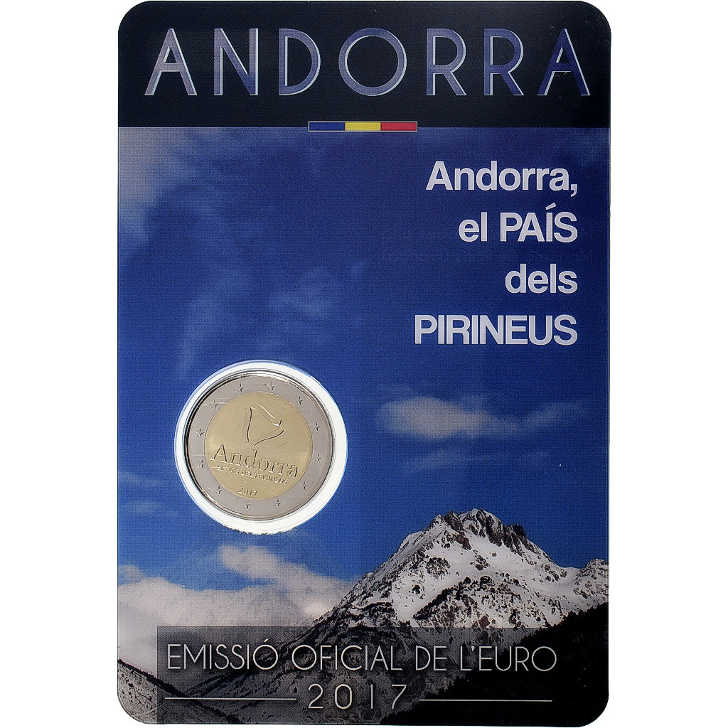 Andorra, 
  
  2 euró, 
  
  Pays des Pyrénées