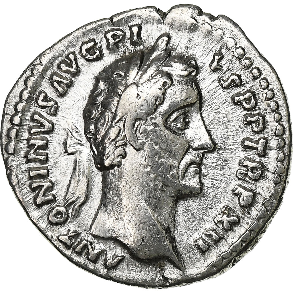 Antoninus Pius, 
  
  Dénár, 
  
  148-149