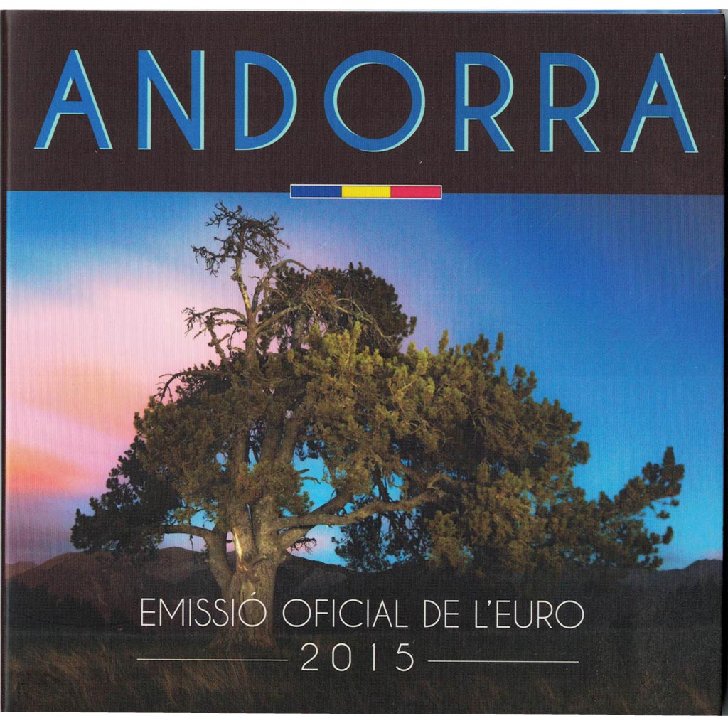 Andorra, 
  
  1 centtől 2 euróig, 
  
  2015